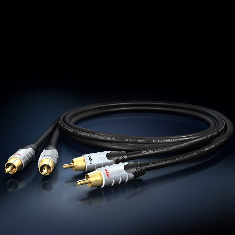 Hicon Ambience HIA-C2C2-0150 RCA Cable Triple Shielded 1.5 m RCA
