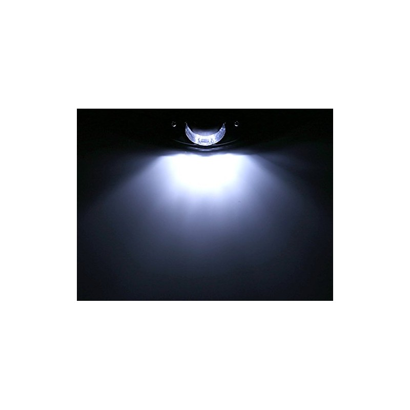 24V専用 LED 大型 ナンバー灯 ライセンスランプ 汎用モデル 6LED内蔵 ホワイト トラック 等