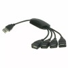 Unbranded 4 Port USB 2.0 High Speed Hub Octopus Splitter