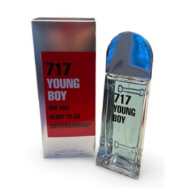 Secret Plus 717 Young Boy Eau de Parfum for Men, Are You Ready To Go Skateboarding, 3 Fl Oz, Floral-Fruity Fragrance