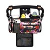 TOPDesign Universal Baby Stroller Organizer, Stroller Caddy with Detachable Mesh