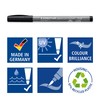 STAEDTLER Soft Brush Pen Pigment Arts, Intense Black, Soft Brush
