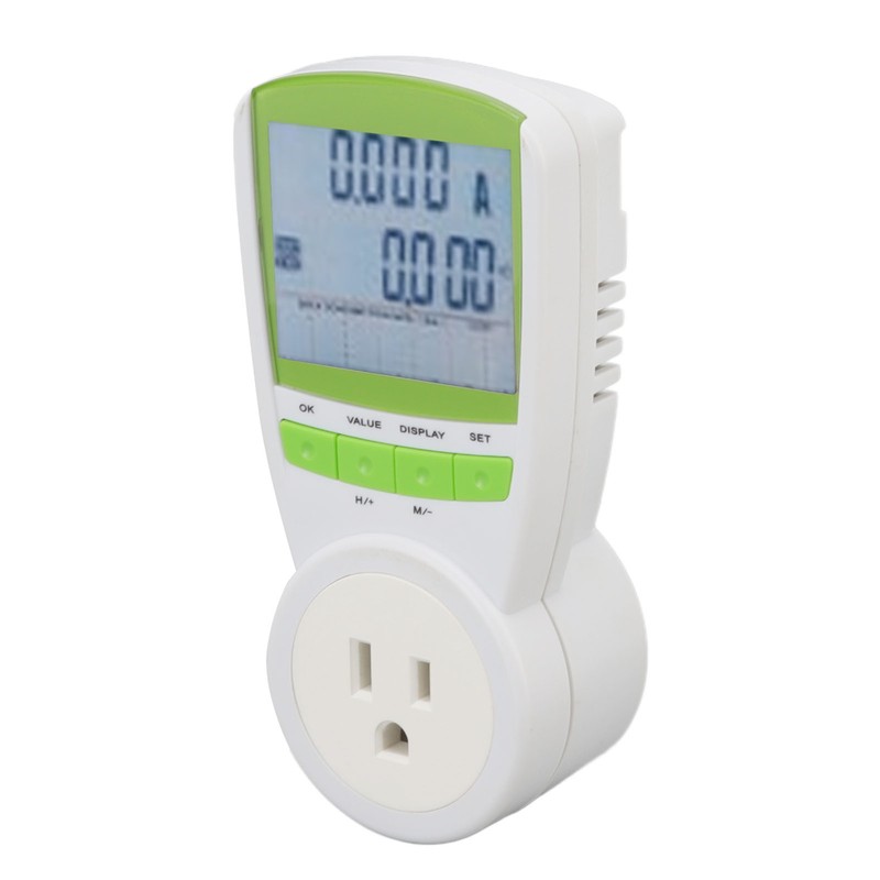 Watt Meter ABS 15A with Digital LCD Power Consumption Monitor