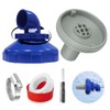 HEYIDAMAI Pool Inlet Nozzle Rotatable 360°, Pool Nozzle Set, Inlet