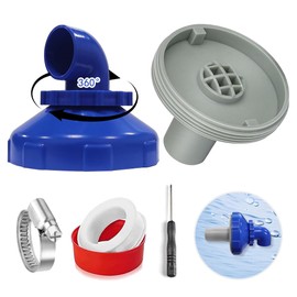 HEYIDAMAI Pool Inlet Nozzle Rotatable 360°, Pool Nozzle Set, Inlet Nozzle Pool 32 mm, Pool Outlet Nozzle, for Intex Bestway Pool Nozzle, Outlet Outlet Accessories