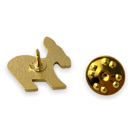 STOCKPINS Democratic Donkey Lapel Pin – Perfect Political Gift for Election Day, Democratic Party Supplies, and Backpack or Hat Accessory