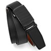 CHAOREN Mens Belt Leather Ratchet 1 3/8" for Casual Jeans