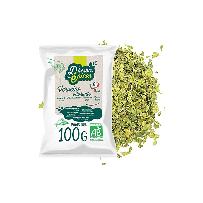 D'HERBES EN EPICES | Organic Verbena Broken 100 g |