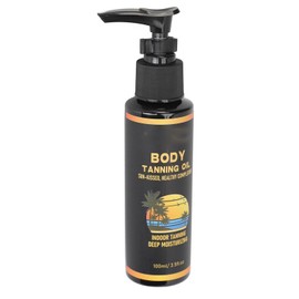 Tanning Oil Keep Skin Hydrating Fast Absorbing Bronzing Tanning Lotion for Men Women 100ml