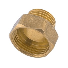 Sourcingmap 20mm Male to 24mm Female Pipe Fitting Connector Hex Thread Bushing
