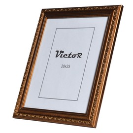 VictoR Antique Ornate Photo Frame "Chagall" in Brown Gold - 20 x 25 cm Decorative Picture Frame Vintage - Suitable for Certificates - Picture Frame Brown 20 x 25 - Baroque