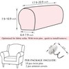 PBIEHSR Sofa Couch Arm Chair Covers, Armrest Armchair Covers Stretch
