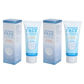2 Boxes Sweat Absorbing Face Lotion 60ml Fragrance No Sweat Antiperspirant Cream for Excessive Sweating