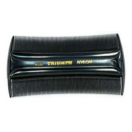 Hercules Sägemann Nit Comb Triumph 4135 Fine Comb with Very Fine Teeth on 2 Sides Approx. 9 cm (4135)