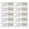 10PCS 2W G9 Ceramic Base 16LED Light Bulbs for Ceiling