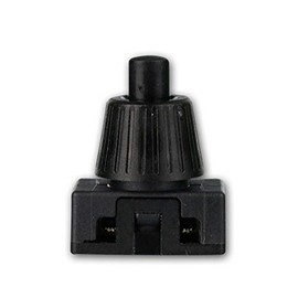 Druckschalter, 1-polig, EIN/AUS 23V/2A schwarz