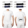 Mozeat Lens 6 Pcs Adjustable Hip Elastic Belt, Elastic Band