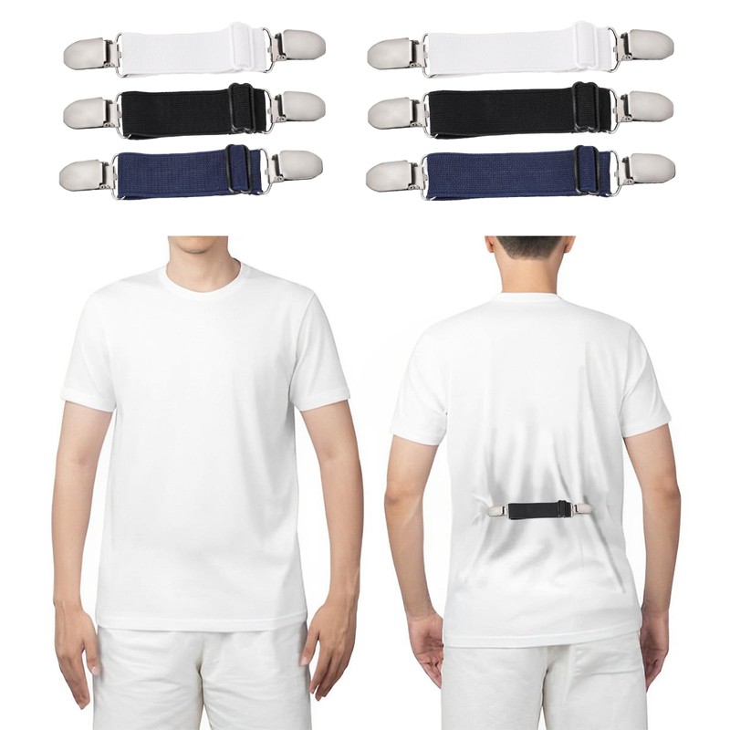 Mozeat Lens 6 Pcs Adjustable Hip Elastic Belt, Elastic Band