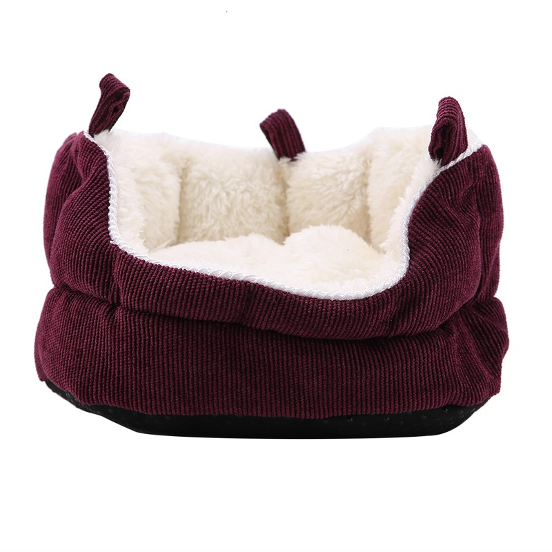 Small Animal Winter Warm Bed House Washable Pet Nest Sofa