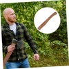 SHINEOFI Hatchet Replacement Handle Ergonomic Carbonized Acutissima Wooden Axe Handle