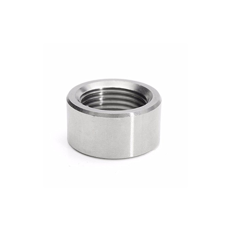ChaRLes M18X1.5 Round Sensor Nut Thread Stainless Steel Exhaust Pipe