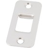 Stone Harbor Hardware Round Pocket Door Lock, Strike Plate, 1-1/4"