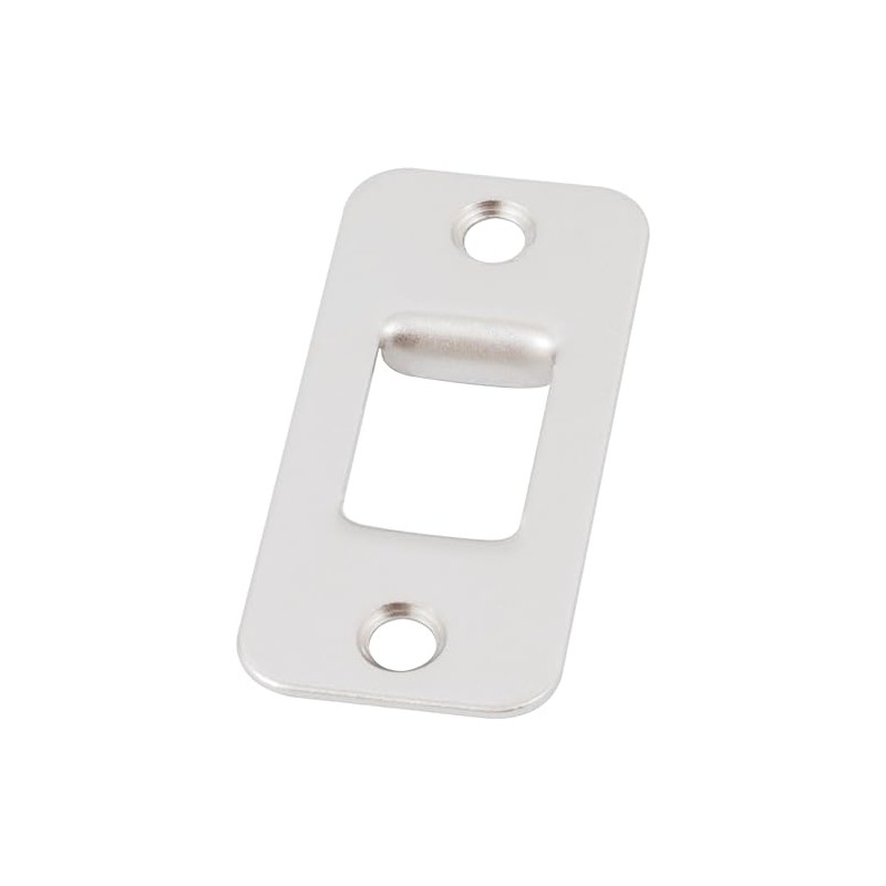 Stone Harbor Hardware Round Pocket Door Lock, Strike Plate, 1-1/4"