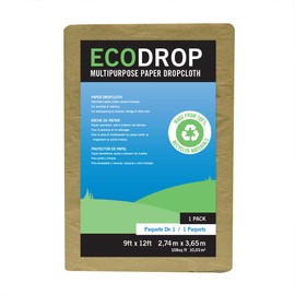 SuperTuff EcoDrop Paper Dropcloth, 9-feet x 12-feet