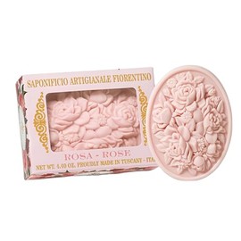 Fiorentino Carving Soap, 4.2 oz (120 g), Rose