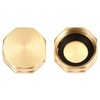 Sanpaint 2 Pack Garden Hose End Caps with Washers, Brass
