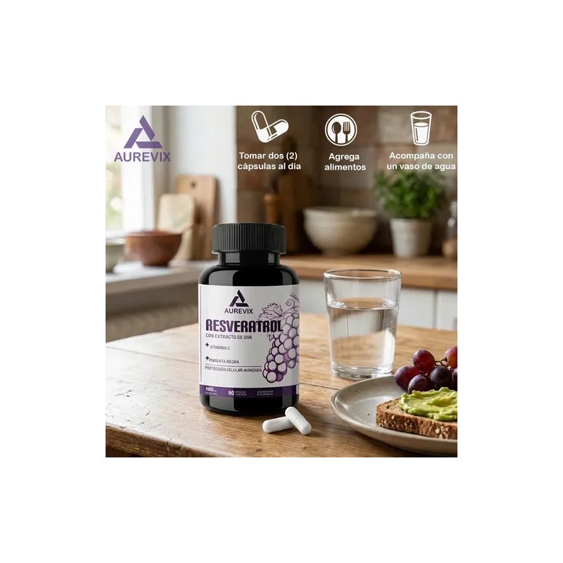 1160 Mg De Resveratrol Aurevix