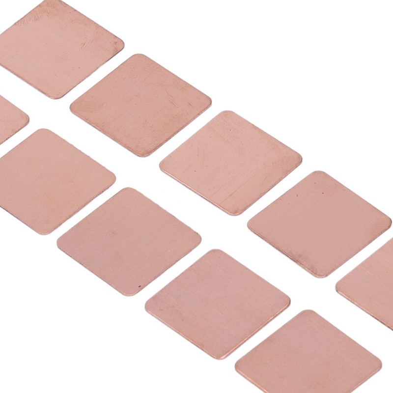 Heatsink Copper Pad Shim Quick Cooling Heat Sink Thermal CPU