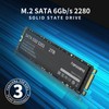 S201 2TB SSD, M.2 2280 SATA III 6Gb/s Internal Solid