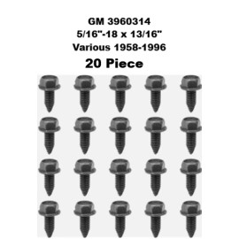 GM Replacement 1964-1971 Olds 442 Exterior Header Panel Fender Grille Engine Bay Body BOLTS GMO