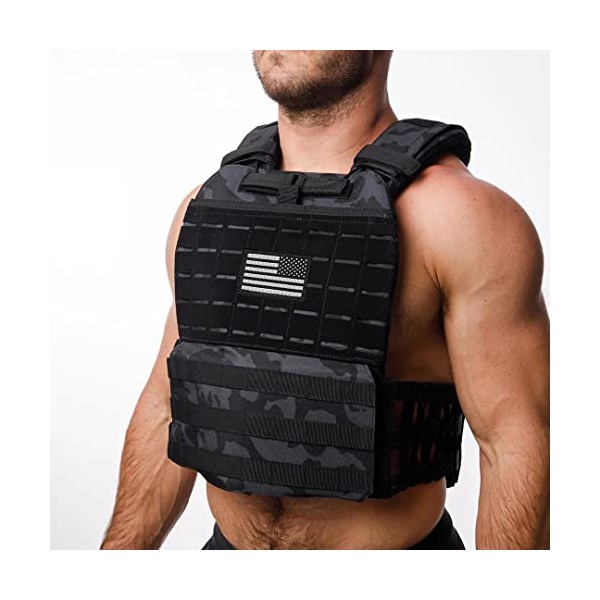 PETAC GEAR Weighted Vest For Men Workout Adjustable Strength Training