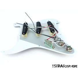 Wilkinson *NEW Wilkinson WOVS LOADED PICKGUARD for Fender Strat Dark Brown Tortoise 8 Hole