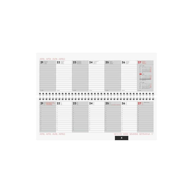 BRUNNEN Landscape Appointment Book Model 772 2026 | 297 x