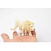 MOJO TOYS Lion, White, Museum Quality Plastic Replica 6" M085-B605
