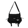 Inshere Aesthetic Crossbody Bag with Cute Ornament, Casual Shoulder Messenger