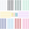 40Pcs Comb Binding Spines with 100 Sticky Tabs, 1/2" Diameter
