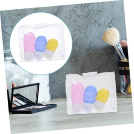 FOMIYES 3 Sets Travel Bottle Set Toiletry Bottles Portable and Travel-Friendly