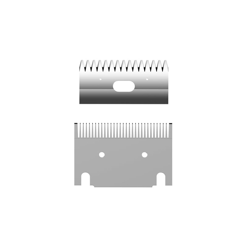 oneisall Replacement blade set for horse clippers, upper blade: 15
