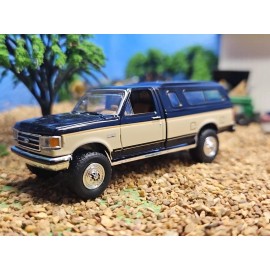 Greenlight Custom GREENLIGHT 1991 4x4 Ford F-250 XLT Truck 1:64 Camper Pickup Ertl Farm