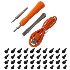 SSHHUI Ring Video Doorbell Pro 2 Kit Screwdriver Tool USB Charger Cable Drill Carbon Steel ABS Ring Doorbell Replacement Screws