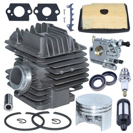 Gubeter 40mm Cylinder Carburetor Kit for Stihl Ms200 Ms200T 020T Chainsaw 1129 020 1201 11290201202