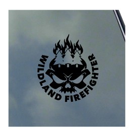 Wildland Firefighter Vinyl Sticker Decal Proud Smoke Jumper Fireman Wildfire