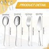 Tanlade 19 Pcs Stainless Steel Serving Utensils Set Flatware Include