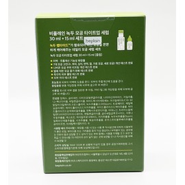 non-plane BePlain Mung Bean Pore Tightening Serum 30ml + 15ml Set / 비플레인 녹두 모공 타이트업 세럼 30ml +15ml 세트