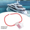 31.5cm 12AWG Car Fuse Holder TPE PVC with Manual Reset