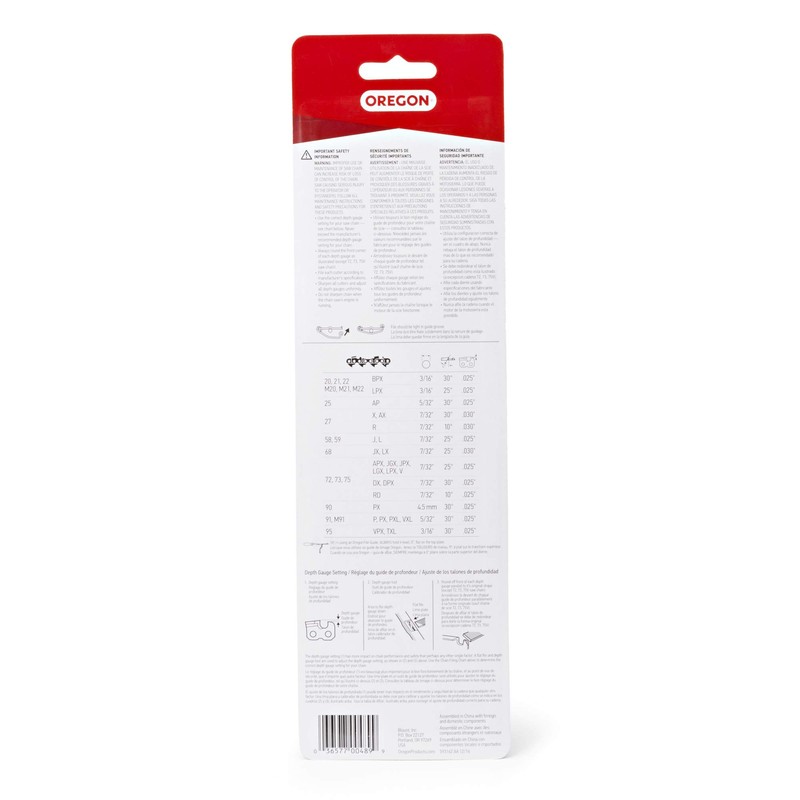 オレゴン(Oregon) OREGON チェーンソー目立て用 ヤスリホルダー 4.5mm 31692